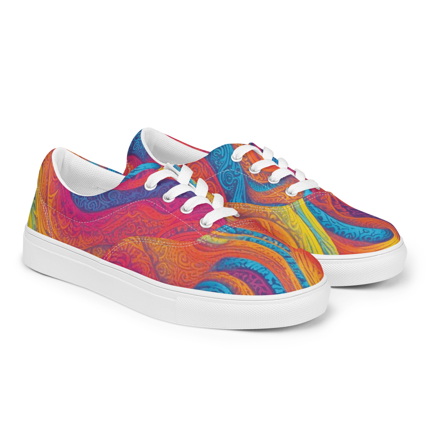 Tennis en Toile avec Lacets Homme "Waves Festival"