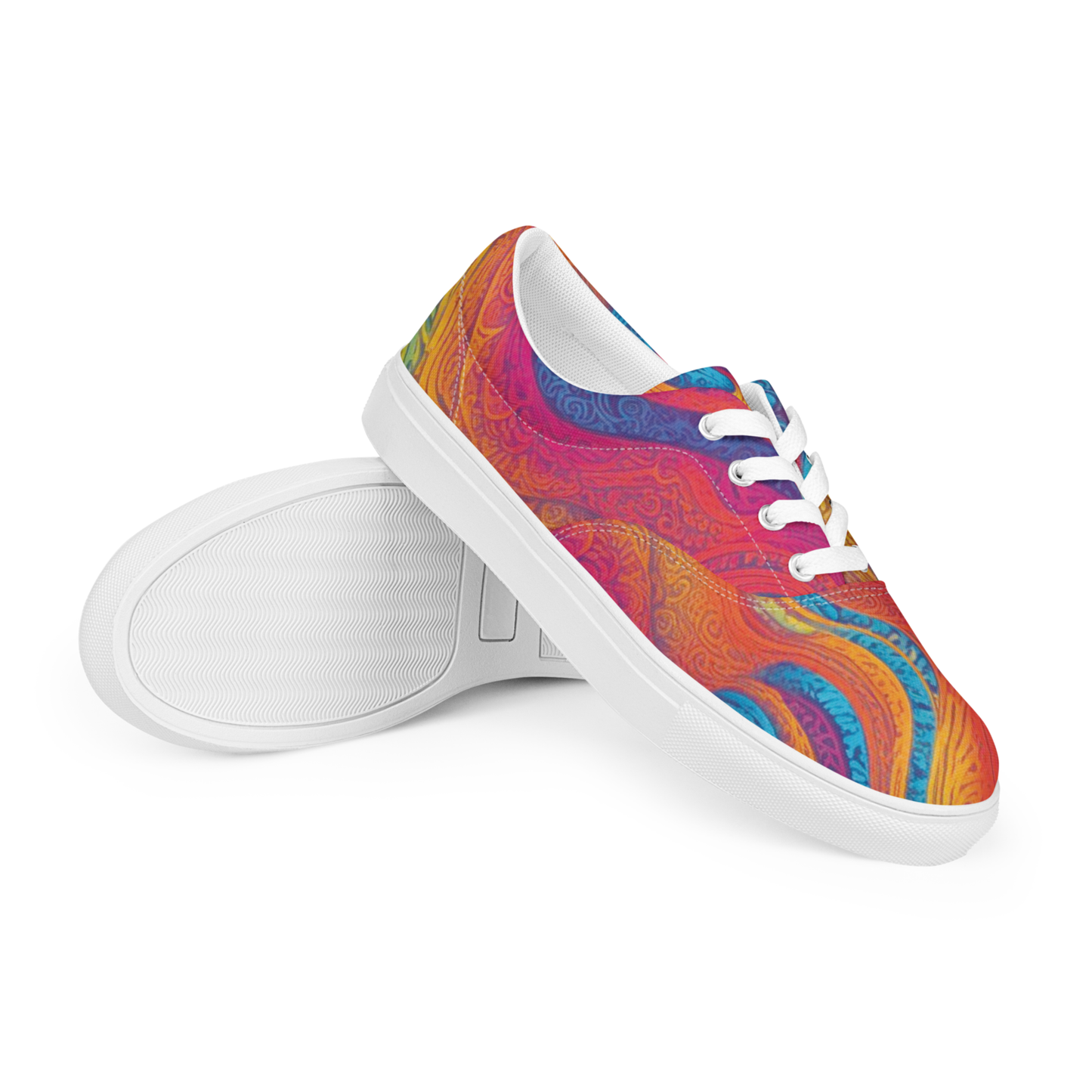 Tennis en Toile avec Lacets Homme "Waves Festival"