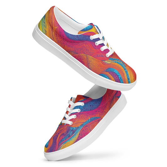 Tennis en Toile avec Lacets Homme "Waves Festival"