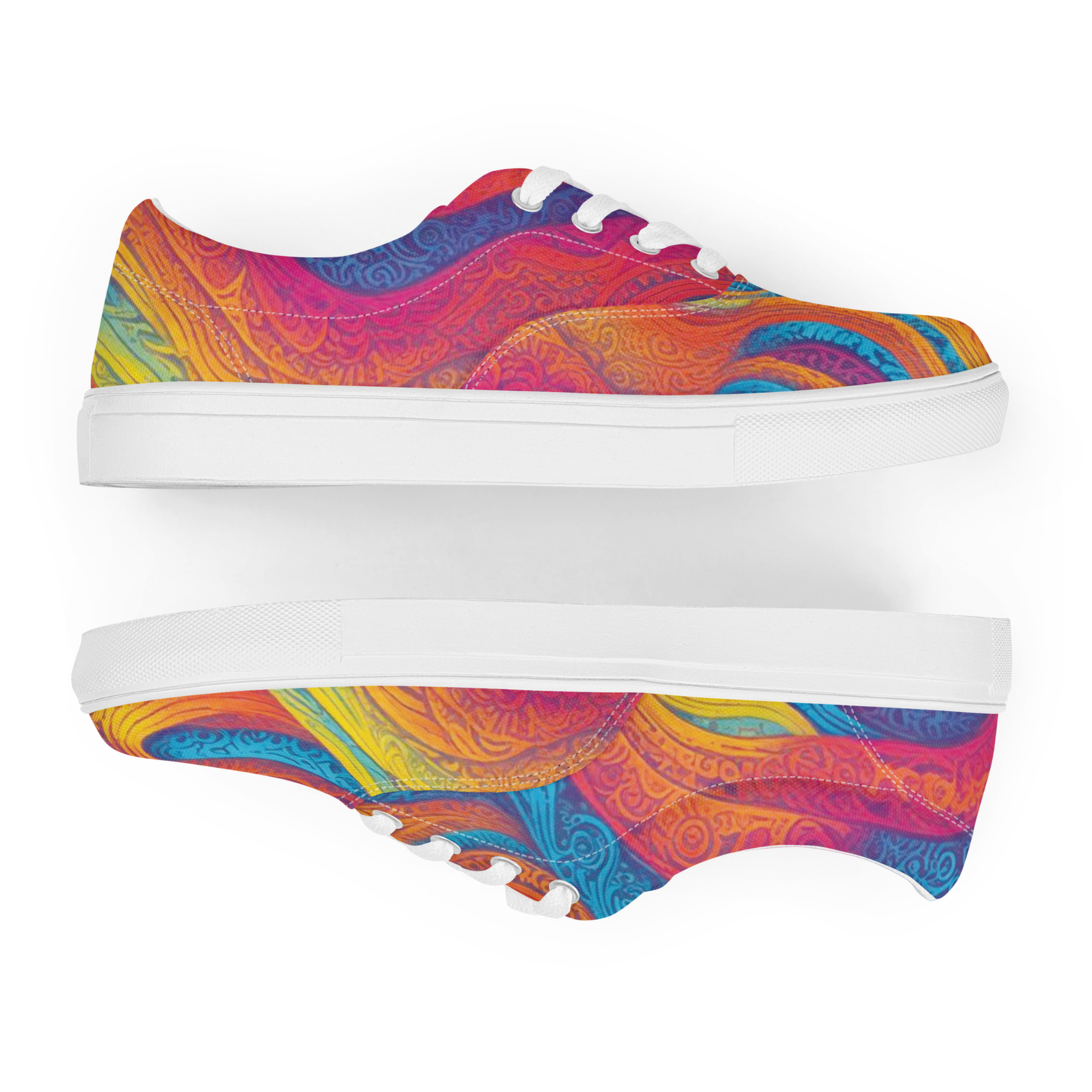Tennis en Toile avec Lacets Homme "Waves Festival"