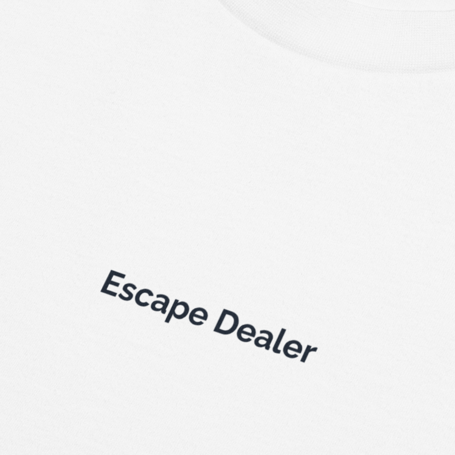 T-Shirt Oversize Lourd Unisexe "Escape Dealer"