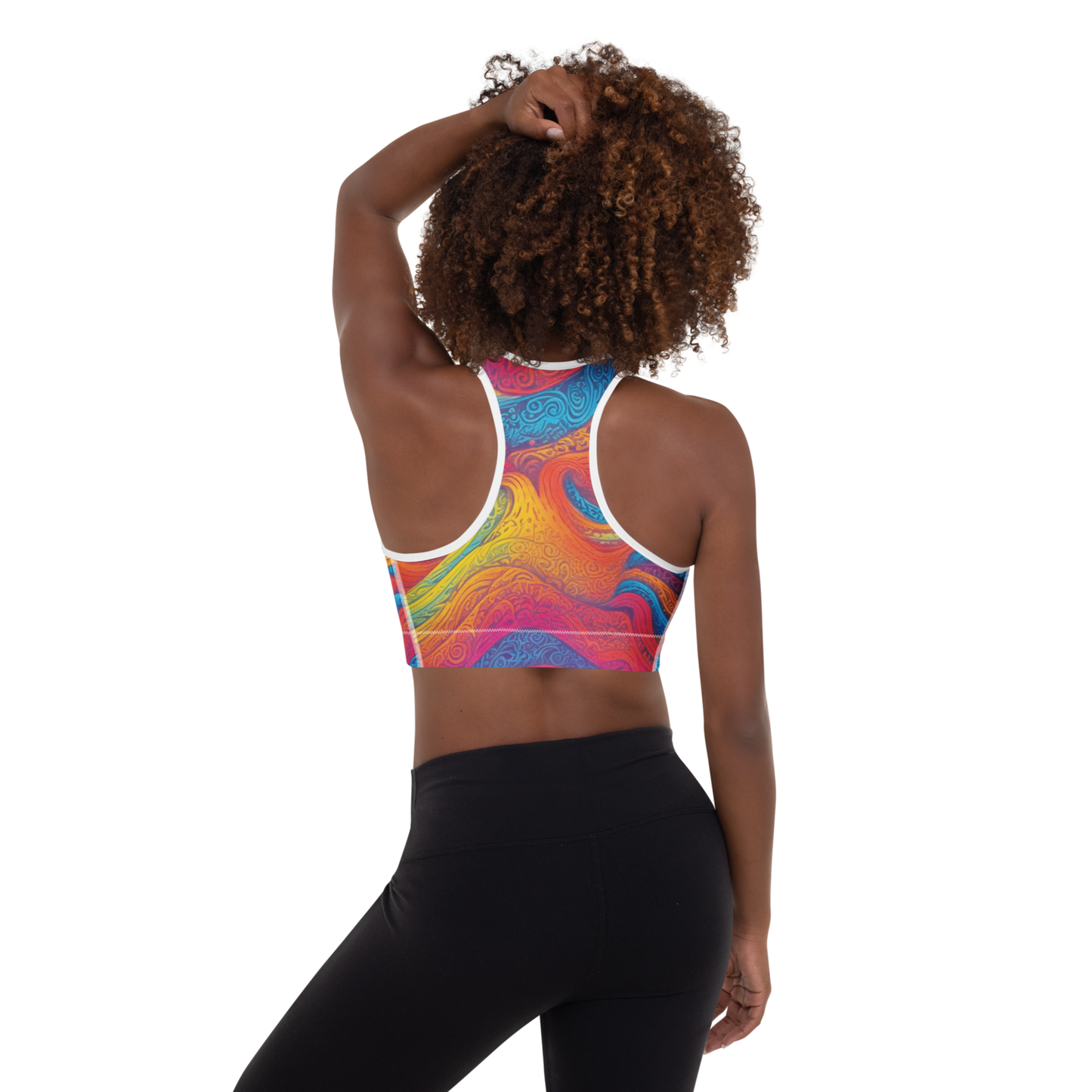 Brassière de Sport Rembourrée "Waves Festival"