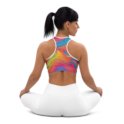 Brassière de Sport Rembourrée "Waves Festival"