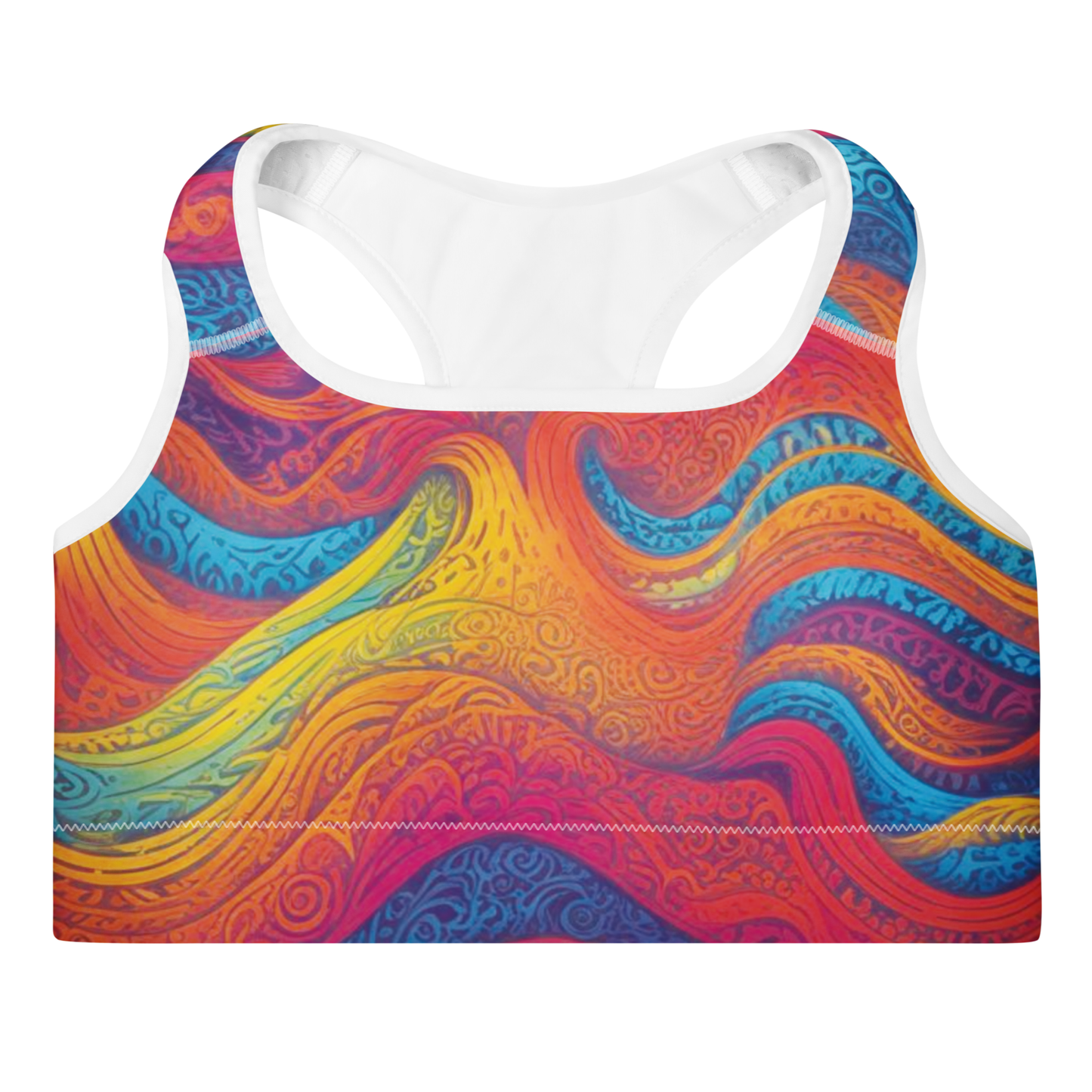 Brassière de Sport Rembourrée "Waves Festival"