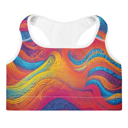 Brassière de Sport Rembourrée "Waves Festival"