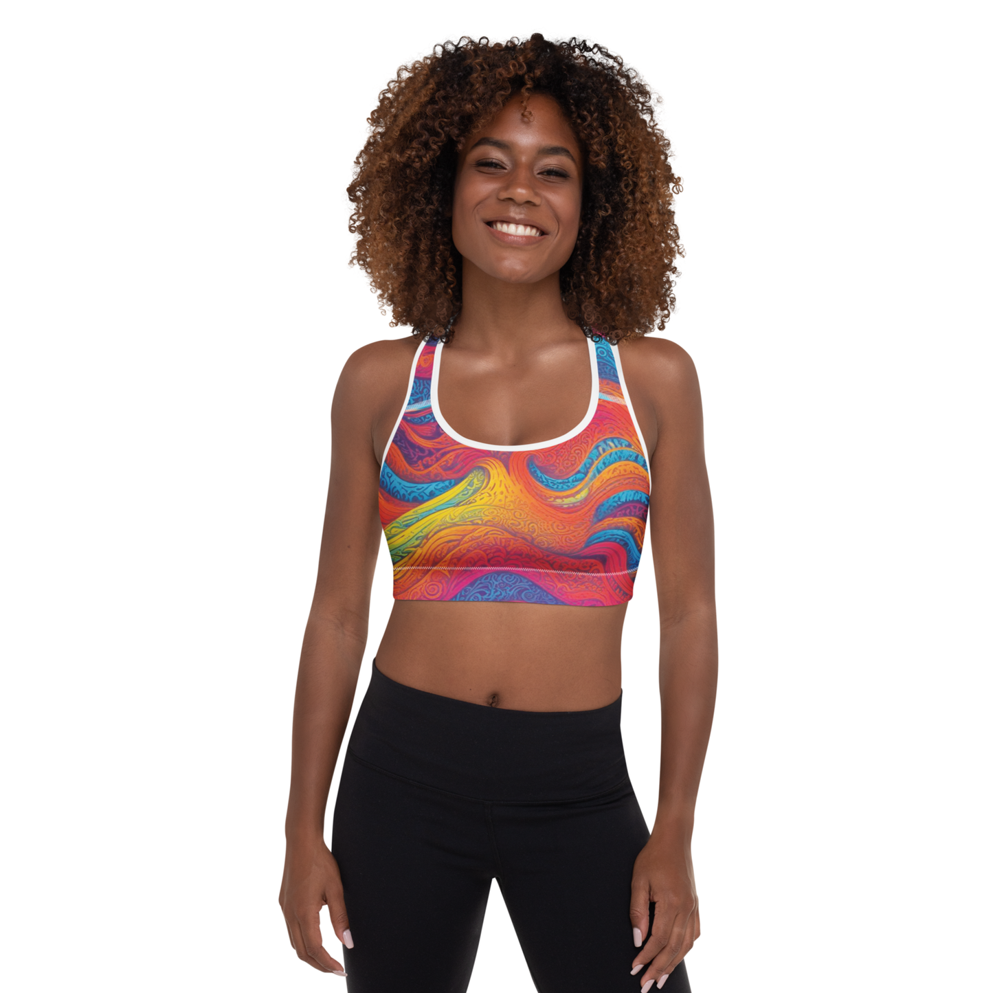 Brassière de Sport Rembourrée "Waves Festival"