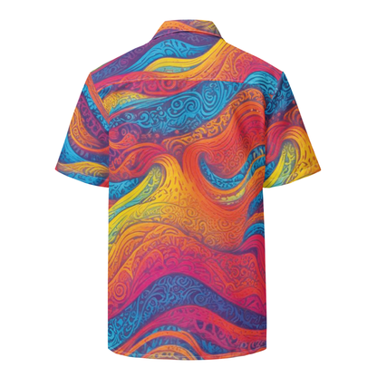 Chemise à manches Courtes Unisexe "Waves Festival"