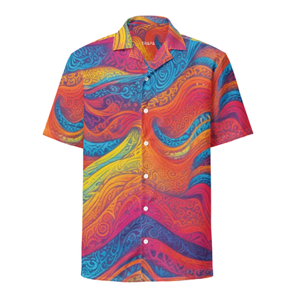 Chemise à manches Courtes Unisexe "Waves Festival"