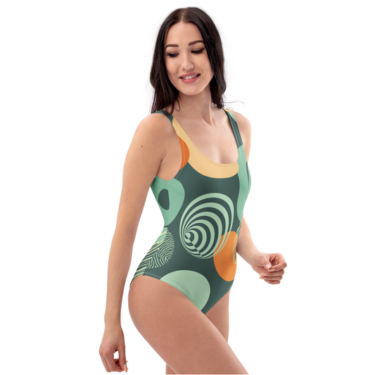 Maillot de Bain Femme "Vibulus" (Vert Foncé)