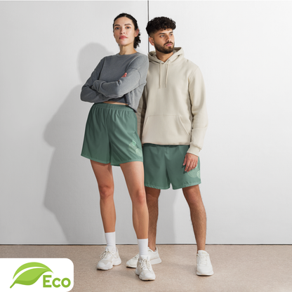 Short Sport Long Unisexe Eco "Partial Vibulus" (Vert Clair)