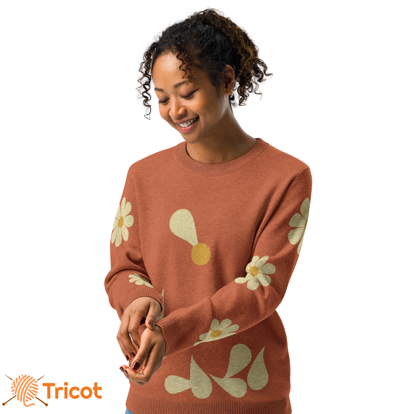 Unisex Knitted Classic Sweatshirt "A la Folie"