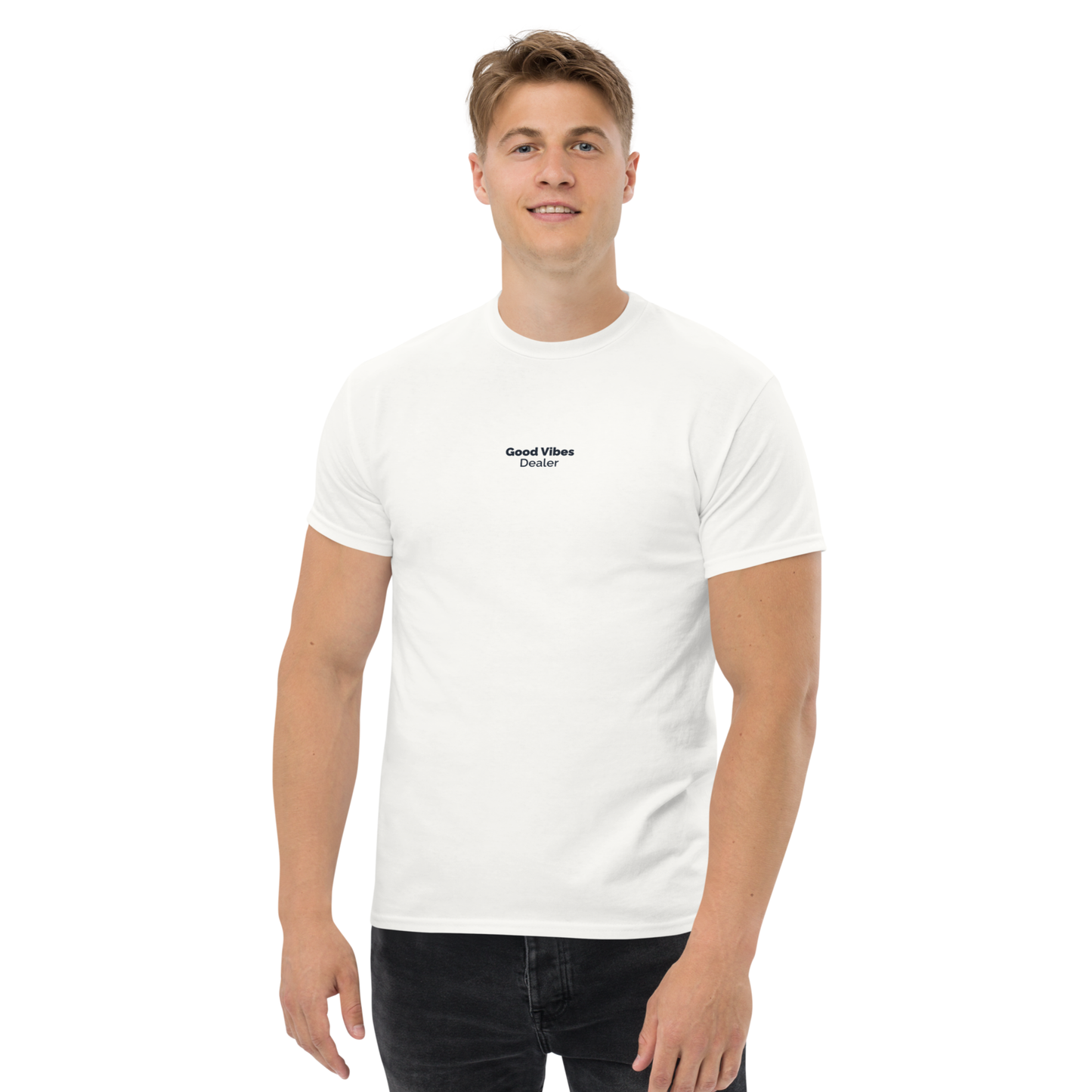 T-Shirt Classique Unisexe "Good Vibes Dealer"