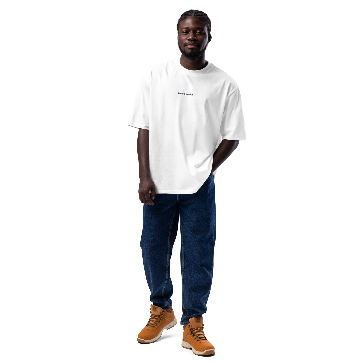 T-Shirt Oversize Lourd Unisexe "Escape Dealer"