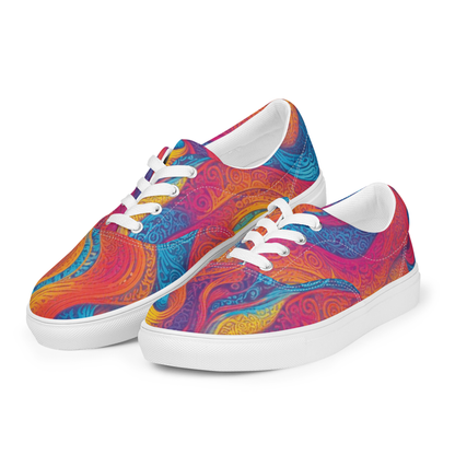 Tennis en Toile avec Lacets Homme "Waves Festival"