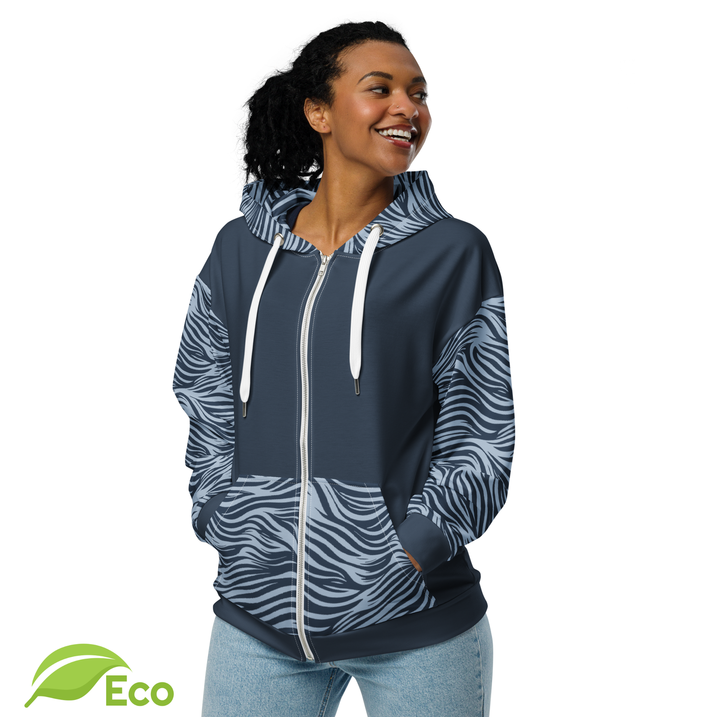Unisex ECO "Banos" Zip-Up Hoodie