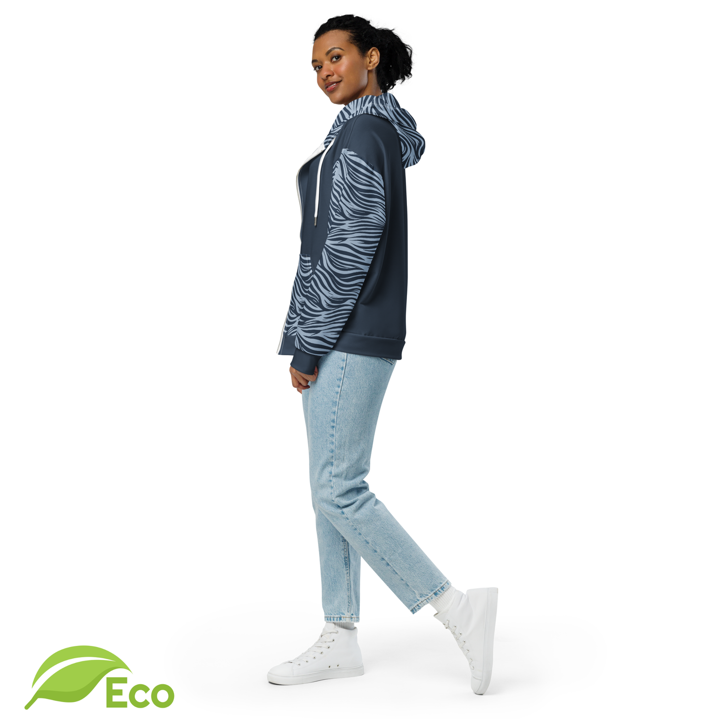 Unisex ECO "Banos" Zip-Up Hoodie